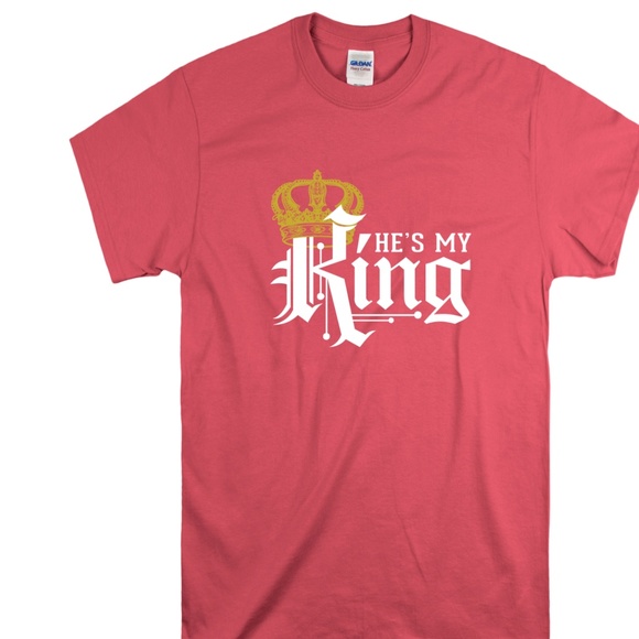 He's My King TShirt - Picture 1 of 1